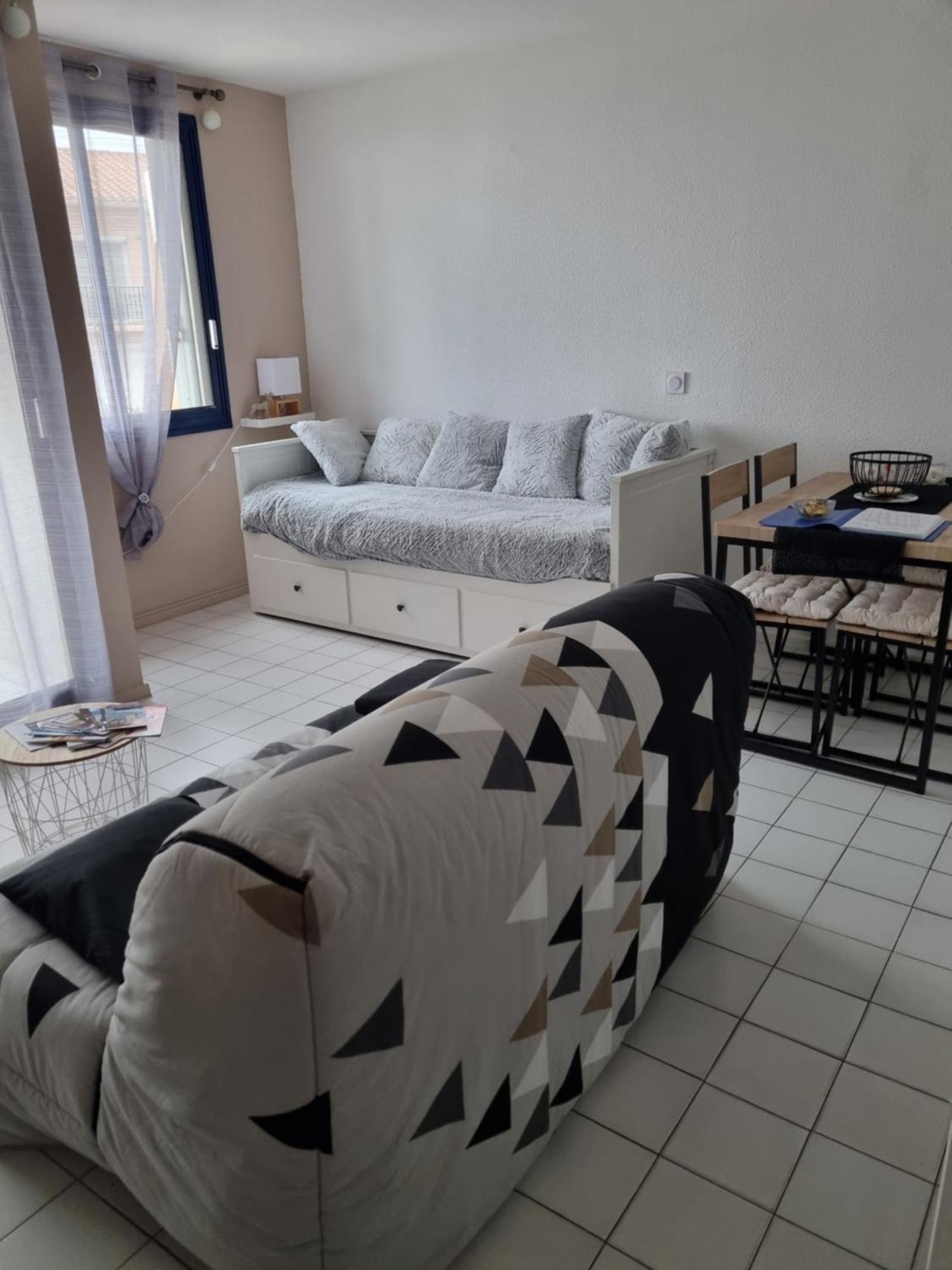 Studio Cosy Climatise Vue Mer Canet Plage 3Etoiles Esterno foto