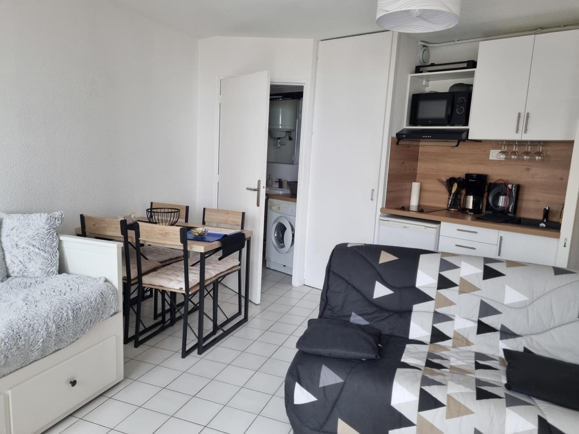 Studio Cosy Climatise Vue Mer Canet Plage 3Etoiles Esterno foto